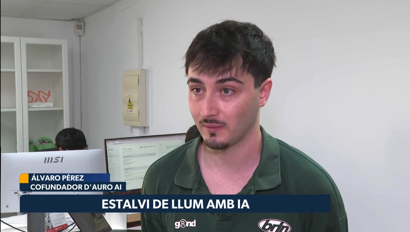Aurobot AI en À Punt TV: Startup que ya ha ahorrado cerca de un millón de euros en facturas de luz y gas